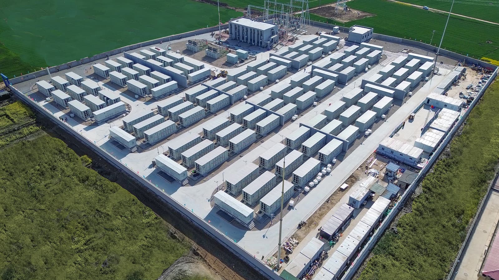 绿动燕赵！9728太阳集团储能助力石家庄高邑300MW/600MWh储能电站全容量并网运行